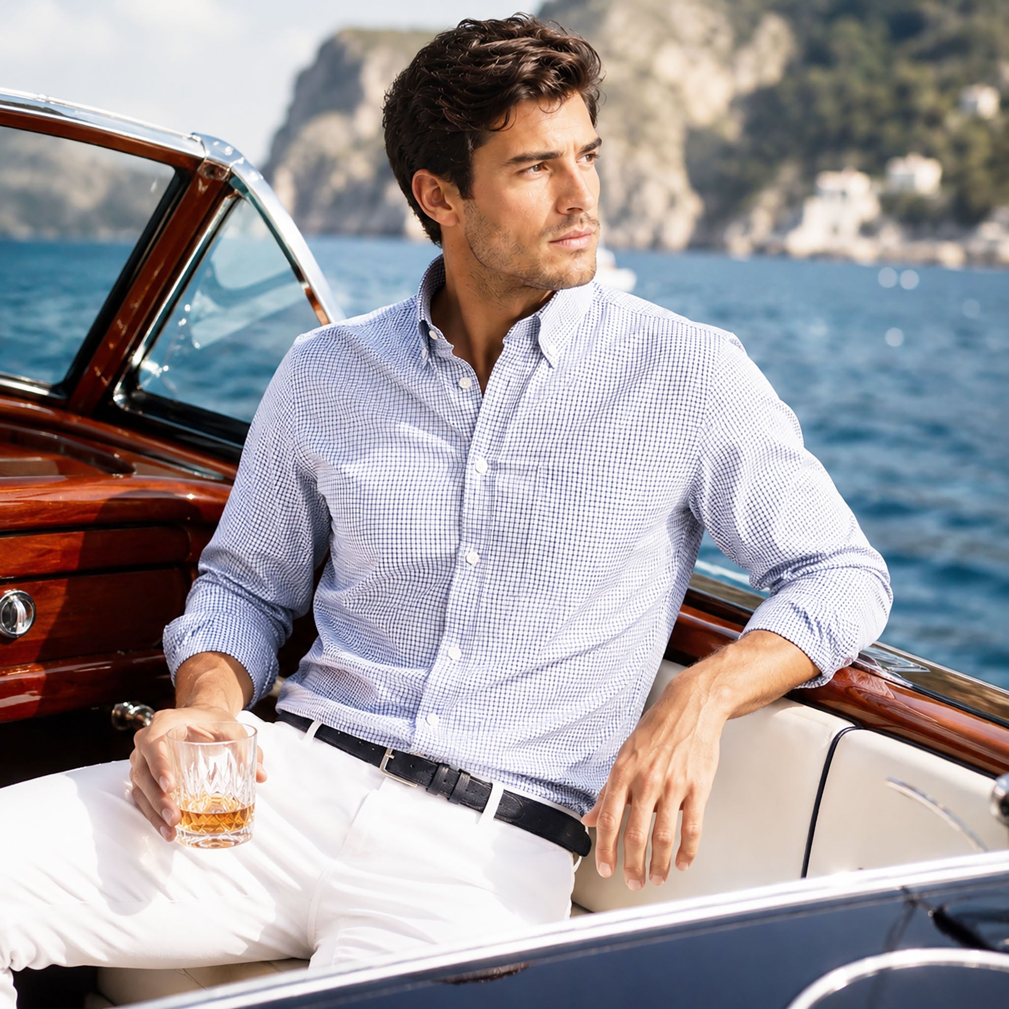 Camicia 100% Cotone Popeline