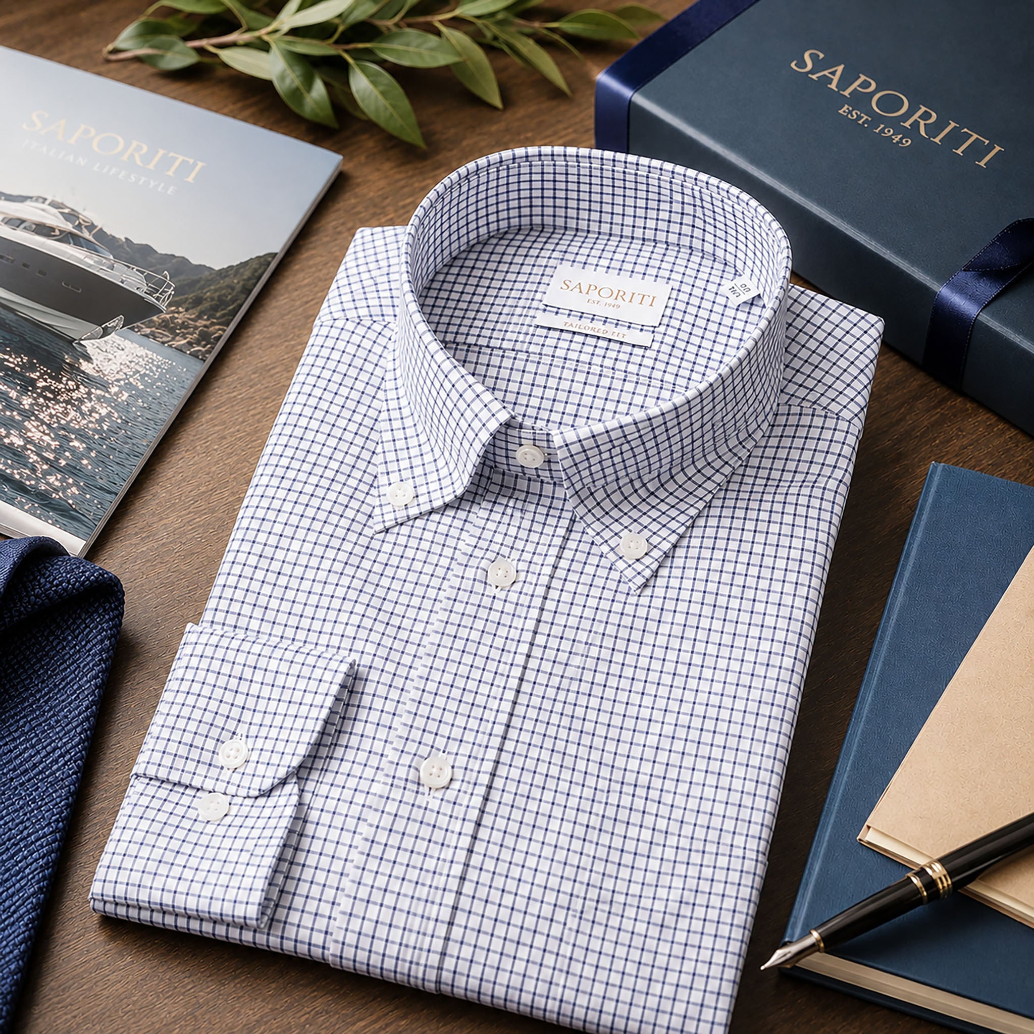 Camicia Uomo 100% Cotone Popeline 7 - Tailored Fit