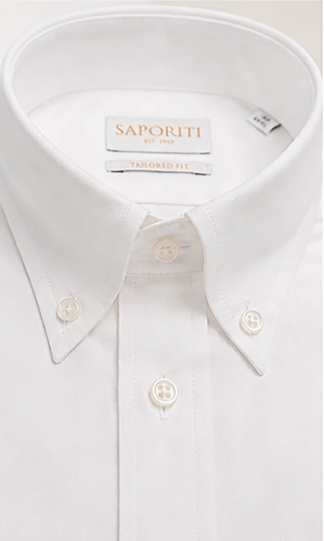 Camicia Uomo 100% Cotone Twill - Tailored Fit