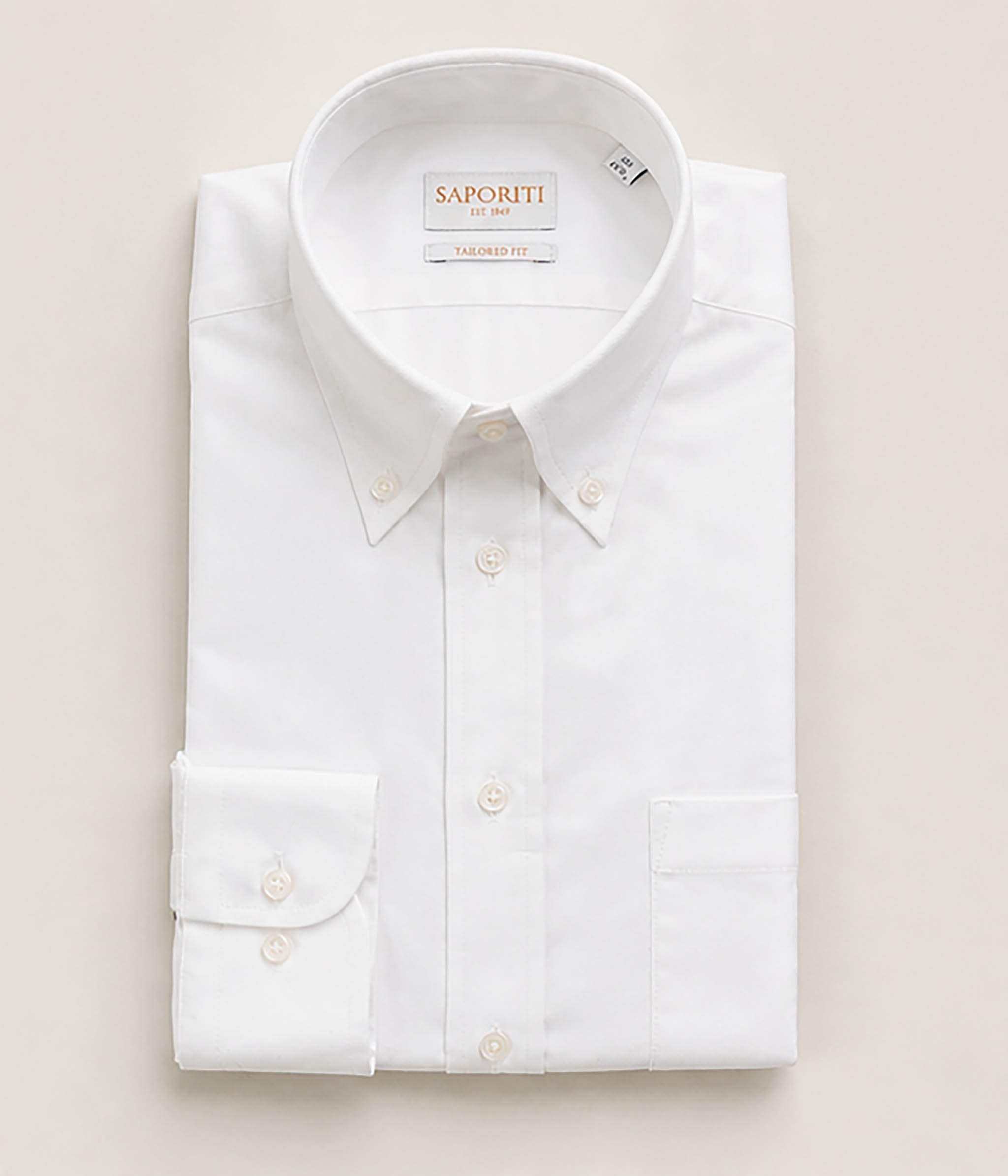 Camicia Uomo 100% Cotone Twill - Tailored Fit