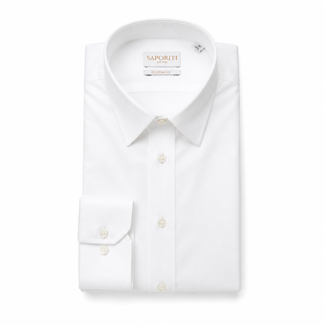 Camicia Uomo 100% Cotone Twill - Regular Fit