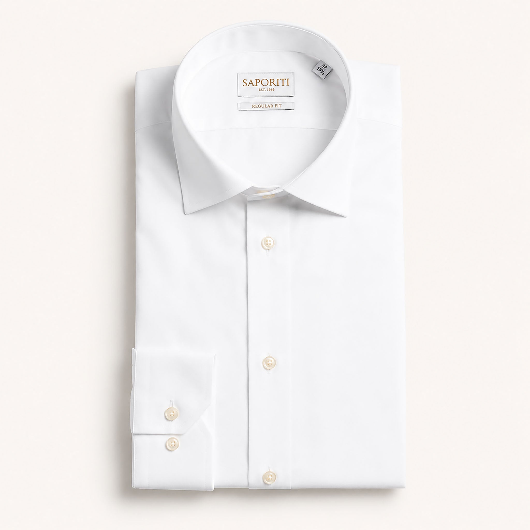 Camicia Uomo 100% Cotone Popeline